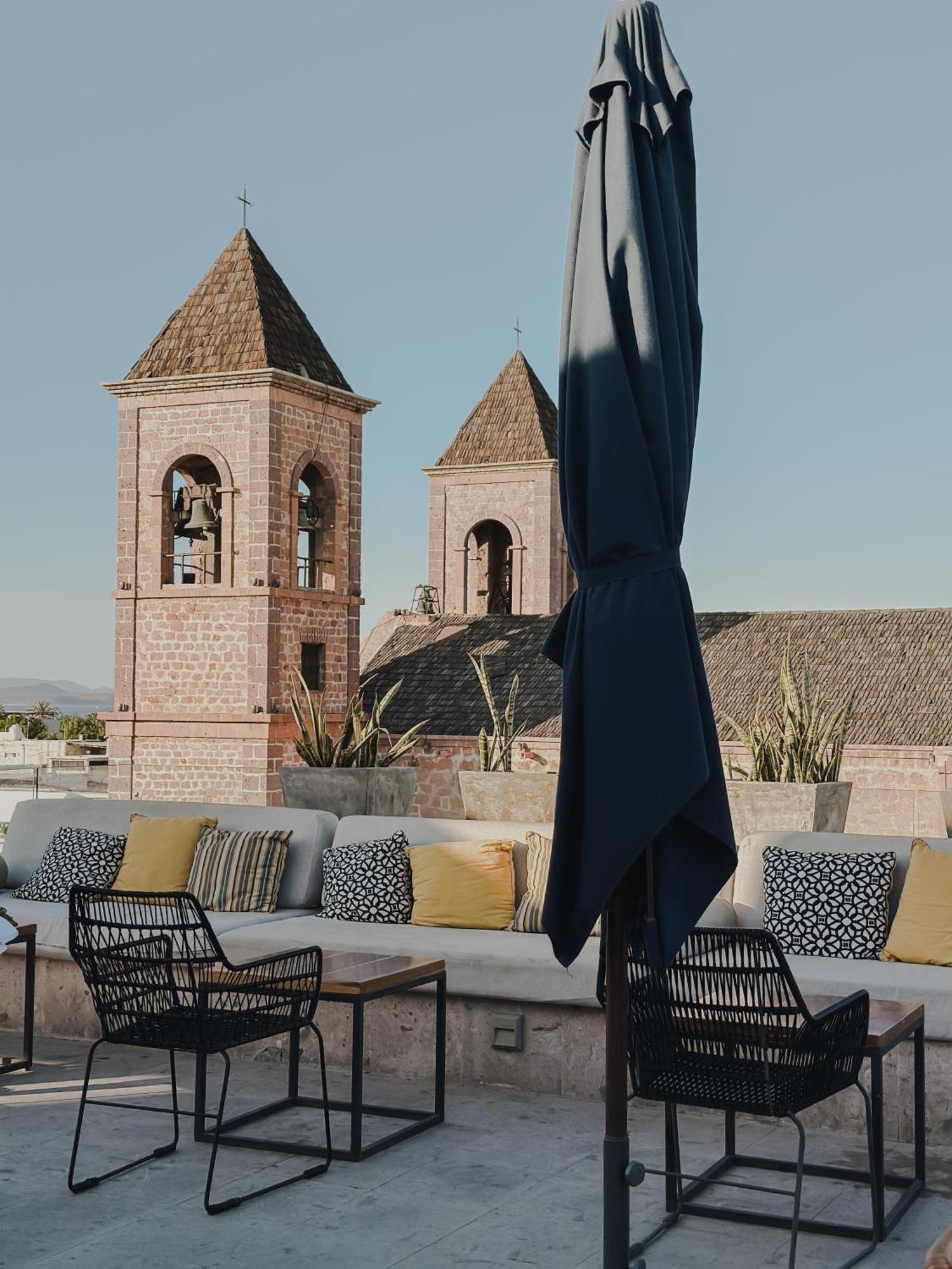 Hotel Catedral La Paz Luaran gambar The hotel's rooftop